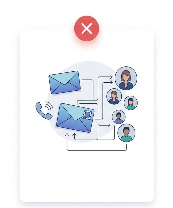 Leads slip through the cracks