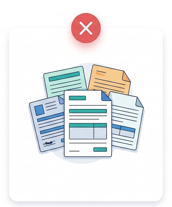 Endless document templates